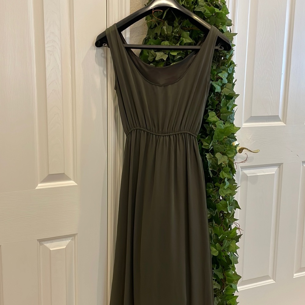 Olive Green Maxi Dress